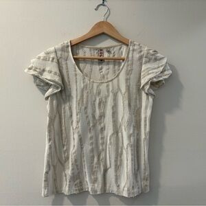 Dolan Left Coast from Anthropologie textured blouse EUC
